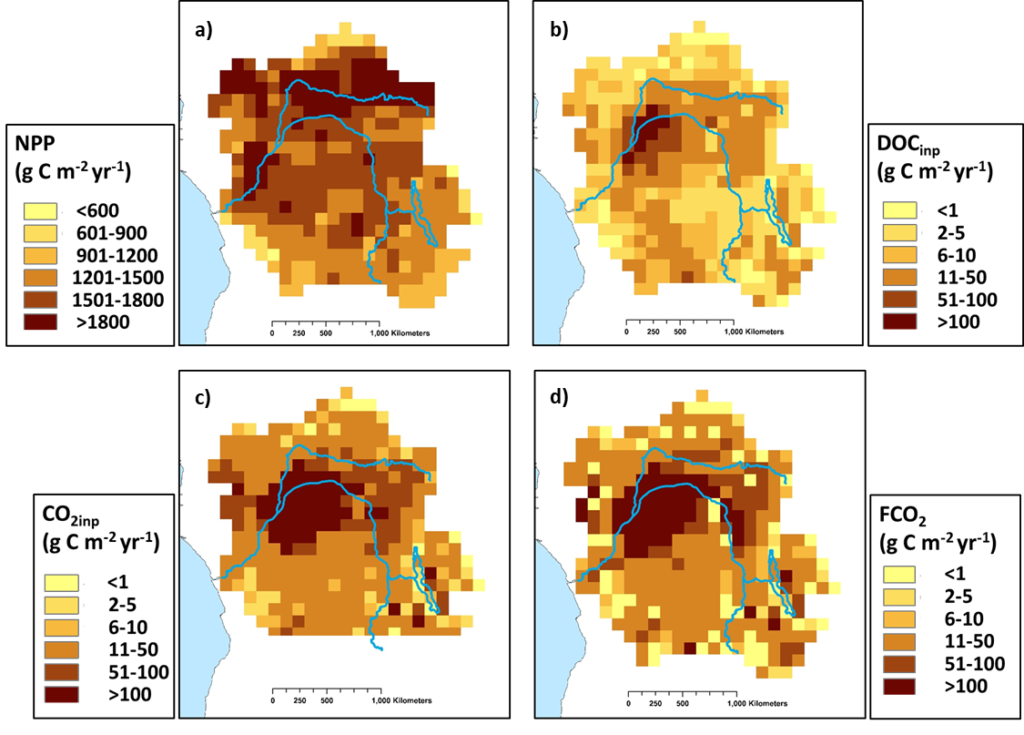 Historical And Future Contributions Of Inland Waters To The Congo Basin